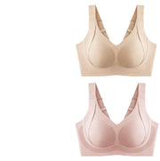 Bra Full Cup Large Size Seamless Thin Underwear - OFEBHS.PT