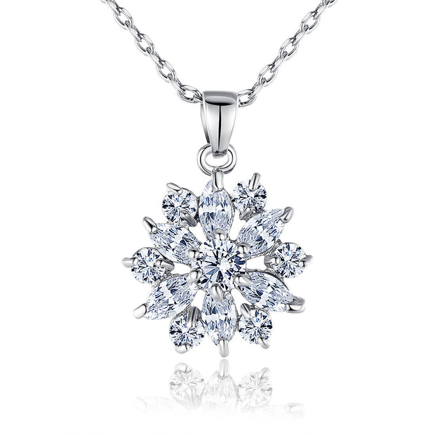 Gold-plated And Diamond Necklace