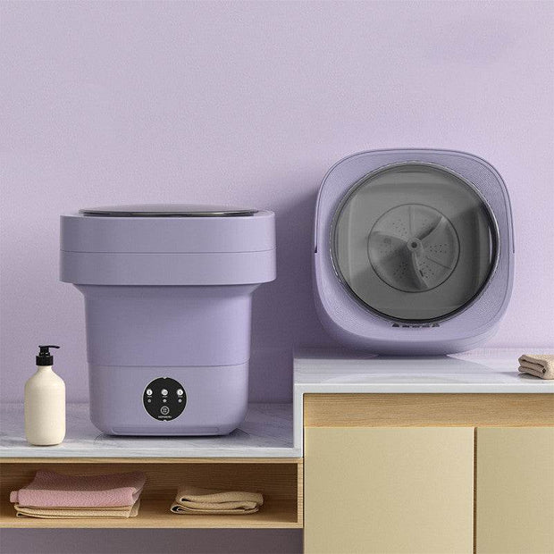 Mini Foldable Washing Machine Portable Mini Socks Underwear Panties Washing Machine Big Capacity 3 Models With Spinning Dry Gadgets - OFEBHS.PT