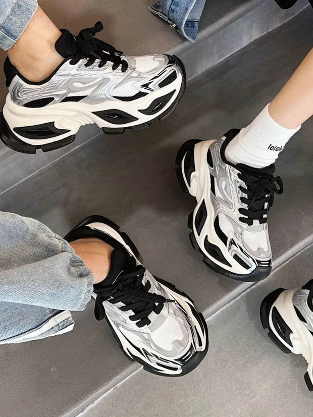 Breathable Chunky Platform Sneakers - OFEBHS.PT