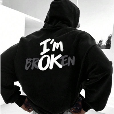 European Size Hoodie Im OK New Men's Hoodie Hip Ho - OFEBHS.PT