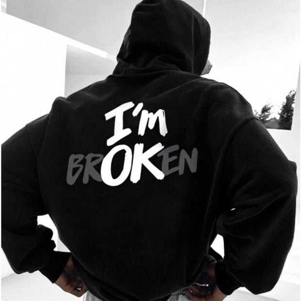 European Size Hoodie Im OK New Men's Hoodie Hip Ho - OFEBHS.PT