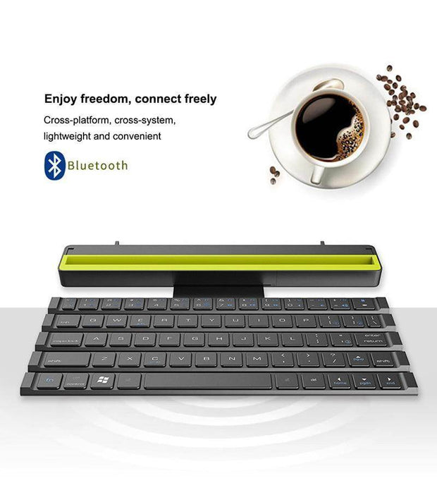 Flexible Roll Folding Bluetooth Keyboard - OFEBHS.PT