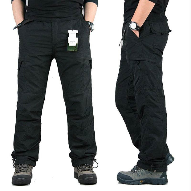 Warm With Velvet Thick Overalls Male - OFEBHS.PT