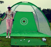 Golf Practice Net Tent Golf Hitting Cage Garden Grassland Practice Tent Golf Training Equipment Mesh Outdoor - OFEBHS.PT