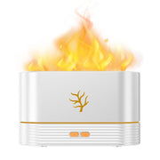 Flame Aroma Diffuser Air Humidifier Ultrasonic Cool Mist Maker Fogger Led Essential Oil Flame Lamp Difusor - OFEBHS.PT