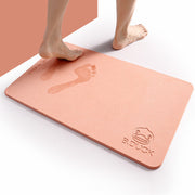 Diatom mud absorbent and quick-drying mat