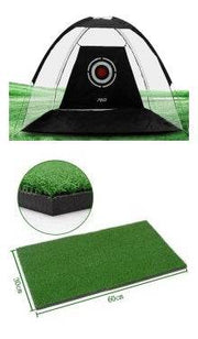Golf Practice Net Tent Golf Hitting Cage Garden Grassland Practice Tent Golf Training Equipment Mesh Outdoor - OFEBHS.PT