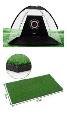 Golf Practice Net Tent Golf Hitting Cage Garden Grassland Practice Tent Golf Training Equipment Mesh Outdoor - OFEBHS.PT