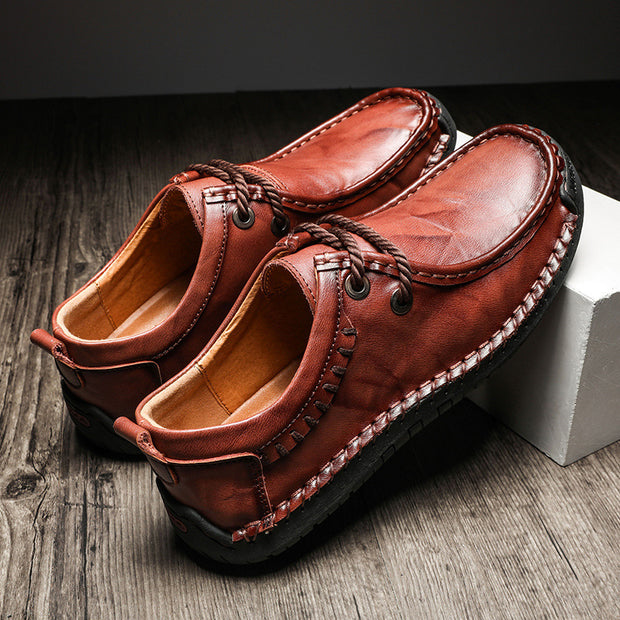 Fashion Trend Leather Shoes Casual Shoes