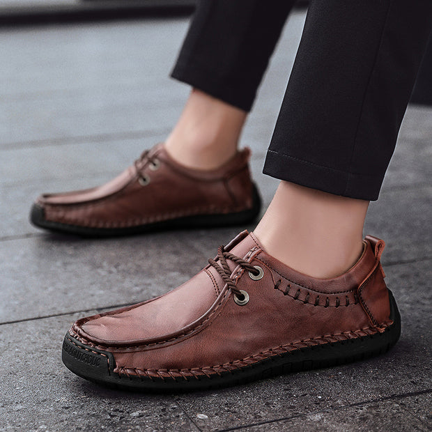 Fashion Trend Leather Shoes Casual Shoes
