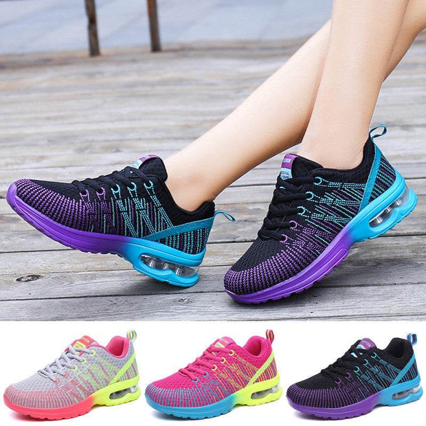 New Sports Shoes Casual Mesh Breathable Fitness Women's Shoes - OFEBHS.PT