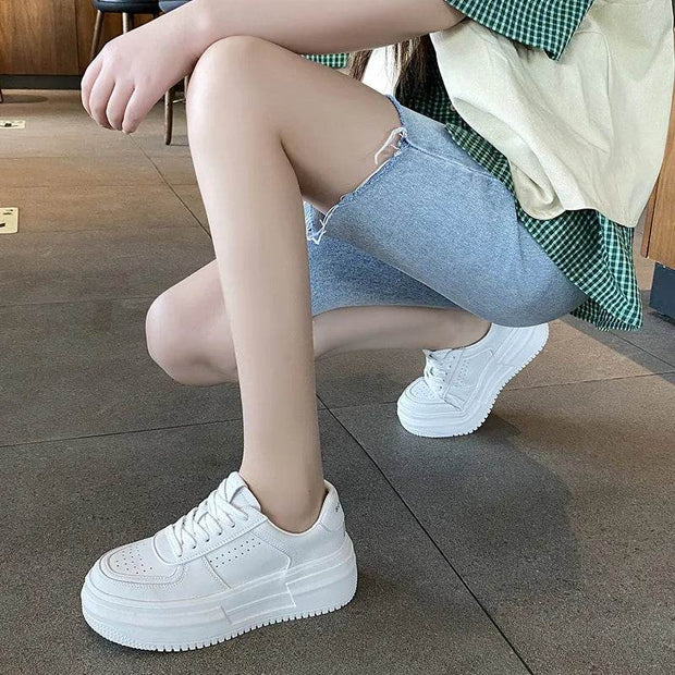 Lace Up Platform Sneakers - OFEBHS.PT