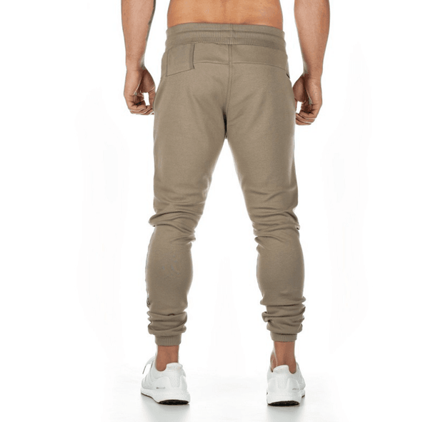 Joggers Sweatpants Men Casual Pants Solid Color Gyms Fitness Workout Sportswear Trousers Autumn Winter Male Crossfit Track Pants - OFEBHS.PT