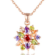 Gold-plated And Diamond Necklace