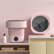 Mini Foldable Washing Machine Portable Mini Socks Underwear Panties Washing Machine Big Capacity 3 Models With Spinning Dry Gadgets - OFEBHS.PT