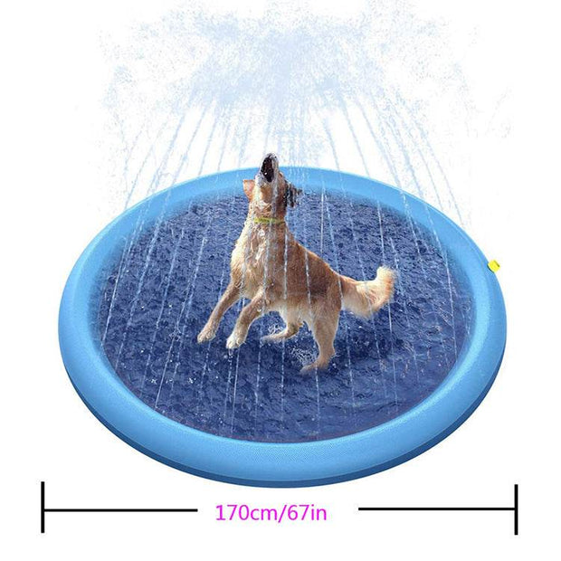 Thickened Pet Water Spray Mat Toy Outdoor Lawn Game Mat - OFEBHS.PT