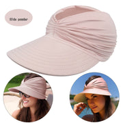 Women's New Empty Top Sunscreen Sports Beach Sun Hat - OFEBHS.PT