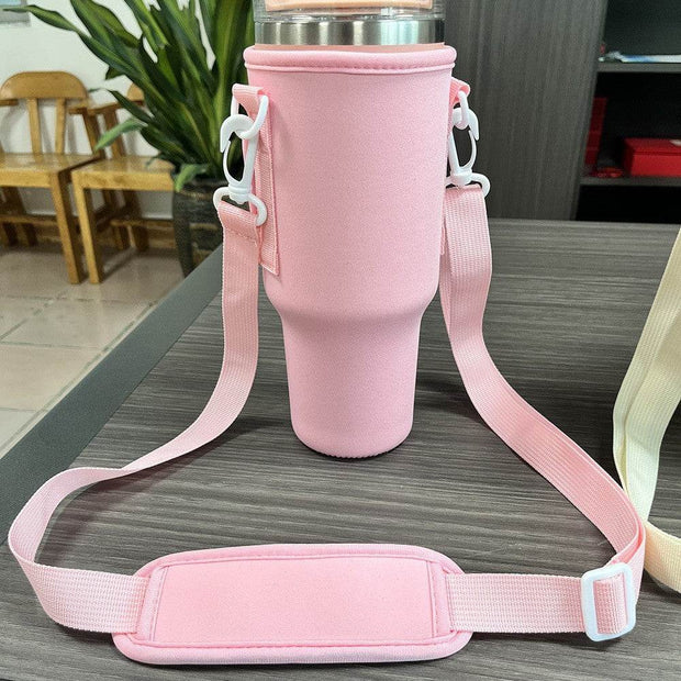 Handle Mug Ice Cream Cup Cover Outdoor Portable - OFEBHS.PT