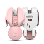 New USB wireless mouse 1600DPI rechargeable office mouse desktop laptop accessories - OFEBHS.PT