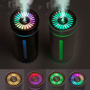 Wireless Air Humidifier Colorful Lights Mute Ultrasonic USB Fogger Diffuser Purifier 800mAh Rechargeabl Cool Mist Maker For Car - OFEBHS.PT