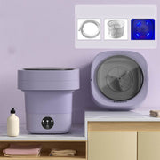 Mini Foldable Washing Machine Portable Mini Socks Underwear Panties Washing Machine Big Capacity 3 Models With Spinning Dry Gadgets - OFEBHS.PT