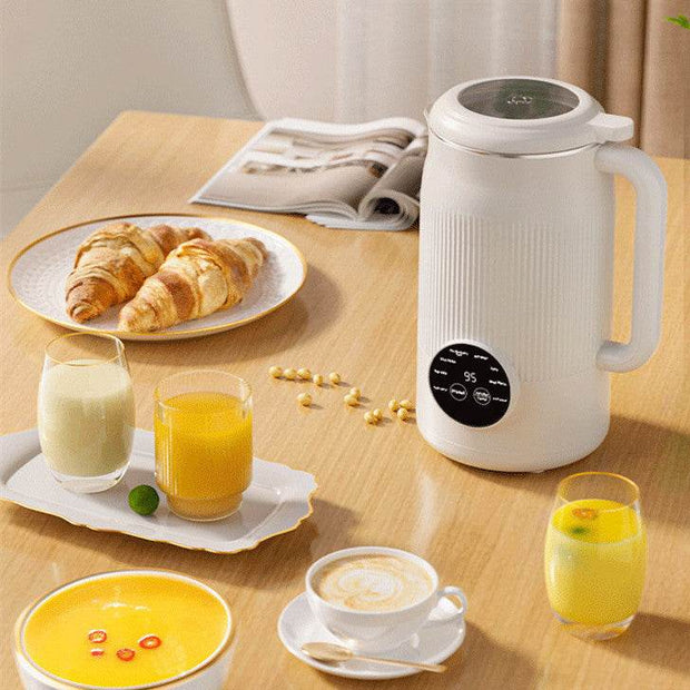 110V-220V 1200ml Soybean Milk Machine Multifunction Juicer Portable Blender Automatic Heat Home Soy Milk Maker Kitchen Gadgets - OFEBHS.PT