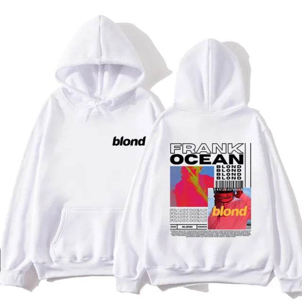 Frank Ocean Merch Sweatshirt Blonde album Hoodie men - OFEBHS.PT