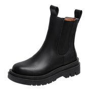 Fashion Female British Style Platform Ankle Boots - OFEBHS.PT
