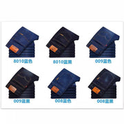 Men's Jeans Men's Loose Straight Stretch Long - OFEBHS.PT