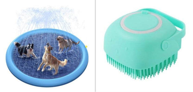 Thickened Pet Water Spray Mat Toy Outdoor Lawn Game Mat - OFEBHS.PT