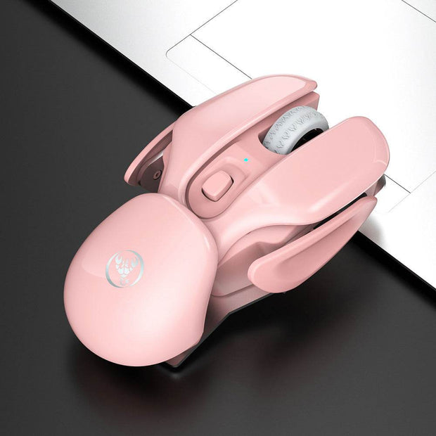 New USB wireless mouse 1600DPI rechargeable office mouse desktop laptop accessories - OFEBHS.PT