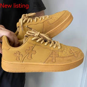 Wheat Casual Sneakers Women Retro Platform Sneaker - OFEBHS.PT