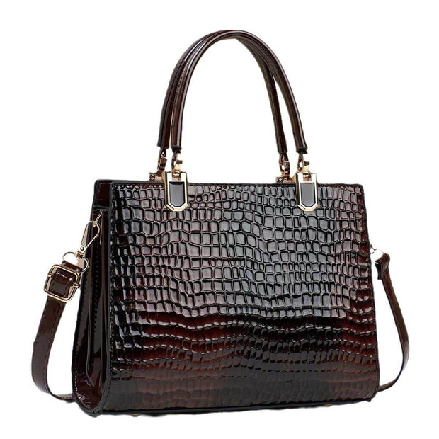 Large Capacity New Hand-carrying Women's Texture One Shoulder Mom Bag - OFEBHS.PT