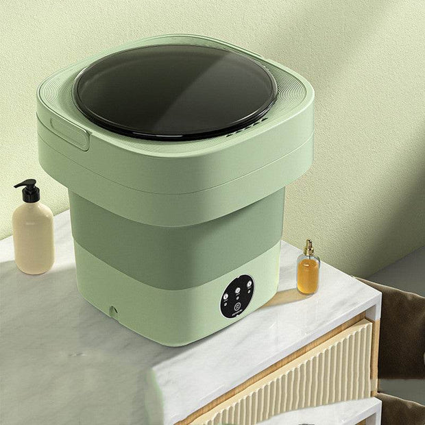 Mini Foldable Washing Machine Portable Mini Socks Underwear Panties Washing Machine Big Capacity 3 Models With Spinning Dry Gadgets - OFEBHS.PT