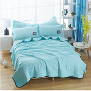 Cooling Blankets Pure Color Summer Quilt Plain Summer Cool Quilt Compressible Air-conditioning Quilt Quilt Blanket - OFEBHS.PT