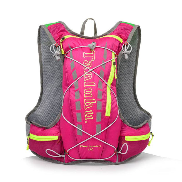 Lightweight Running Hydration Vest Backpack 15L Outdoor Trail Running Marathon Cycling Hiking Climbing Outdoor Sport Bag Pack XL - OFEBHS.PT