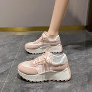 Lace Up Platform Athletic Sneakers - OFEBHS.PT