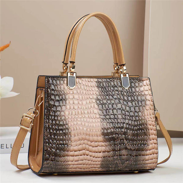 Large Capacity New Hand-carrying Women's Texture One Shoulder Mom Bag - OFEBHS.PT