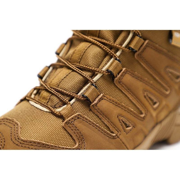 Tactical Military Boots Combat Boots Men's Mid-top Desert Boots - OFEBHS.PT
