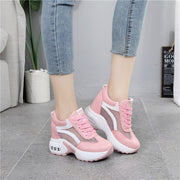 Women's Sports Height Increasing Insole Wedge Platform Shoes
