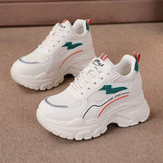 Height Increasing Insole Breathable White Shoes - OFEBHS.PT