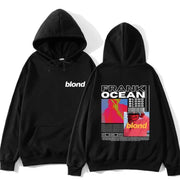 Frank Ocean Merch Sweatshirt Blonde album Hoodie men - OFEBHS.PT