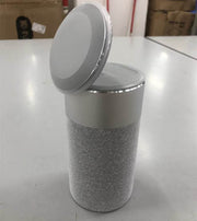 3 In 1 Multi-Function IPhone And AirPods Wireless Charger Portable Bluetooth Speaker With Touch Lamp For Home And Office - OFEBHS.PT