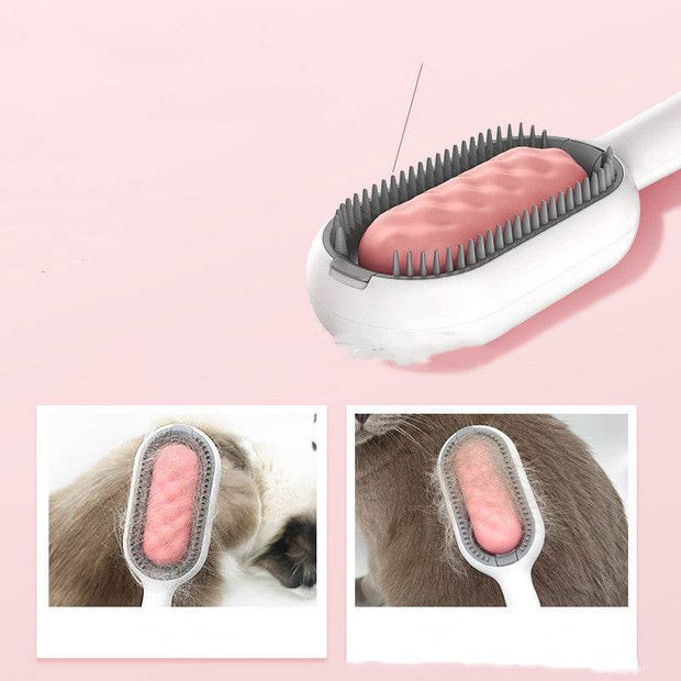 Hair Removal Comb With Disposable Wipes Sticker Cat - OFEBHS.PT