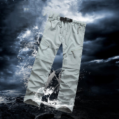 Men's Outdoor Quick Dry Removable Pants