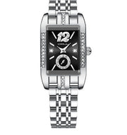 Stainless Steel Simple Square Business Fashion Watch