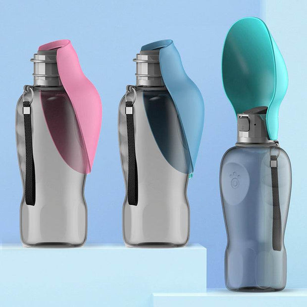 800ml Dogs Water Bottle Portable High Capacity Leakproof Pet Foldable Drinking Bowl Golden Retriever Outdoor Walking Supplies Pet Products - OFEBHS.PT