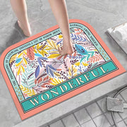 Diatom Oil Bathroom Mat Water-absorbing Quick-drying Non-slip Mat