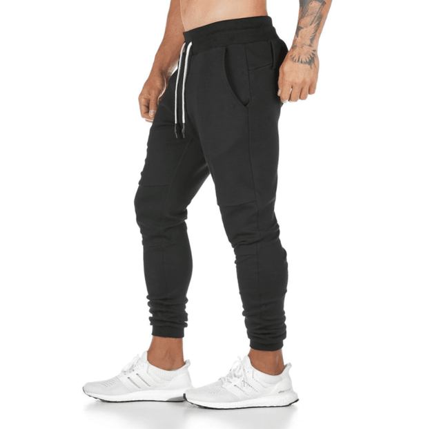 Joggers Sweatpants Men Casual Pants Solid Color Gyms Fitness Workout Sportswear Trousers Autumn Winter Male Crossfit Track Pants - OFEBHS.PT